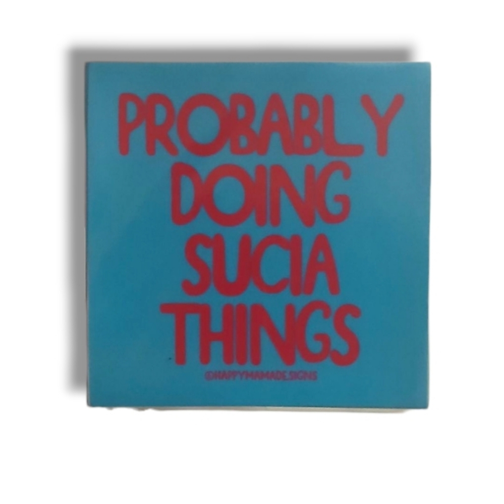 NEW Sucia Things Sticker